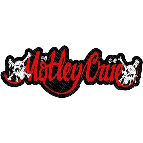 Image of MÖTLEY CRÜE Patch # 25 Dr. Feelgood Logo 10 x 4 cm Patch Badge