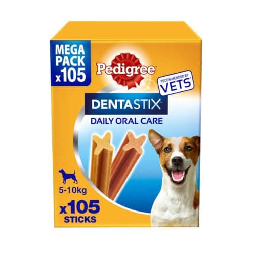 Image of Mars Pedigree Dentastix Daily Oral Care Dental Chews Small Breed (105 Sticks)
