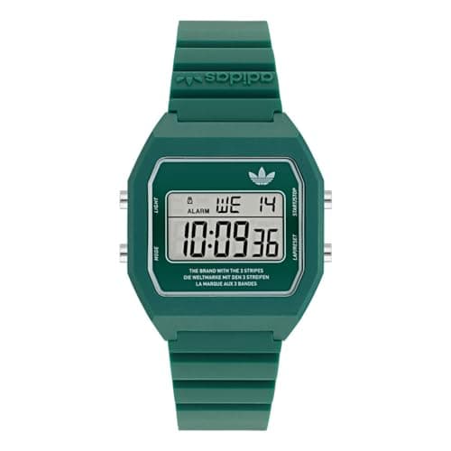 Image of Adidas Originals Unisex-Kids Digital Quartz Watch with Resin Strap AOST23558