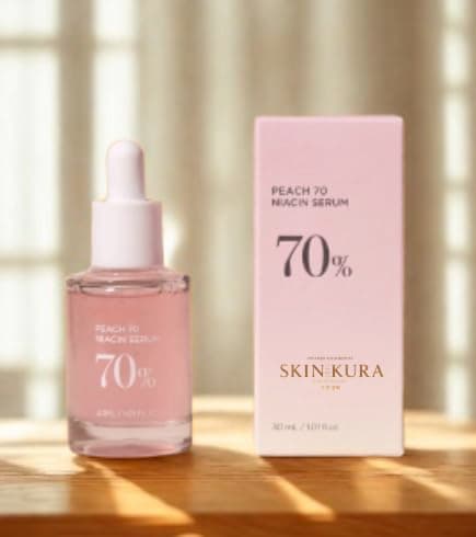 Image of Peach 70% Niacinamide Serum - 30 ml - Korean skincare - K-Beauty - skin care - Korean Cosmetics -Koreanskincare - Facial Serum
