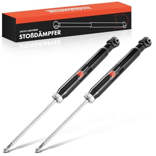 Image of Frankberg 2x Shock Absorber Strut Rear Left Right 625mm Gas pressure Compatible with Passa.t Variant 3G5 CB5 Octavi.a III Estate 5E5 5E6 Replace# 315913,3448024