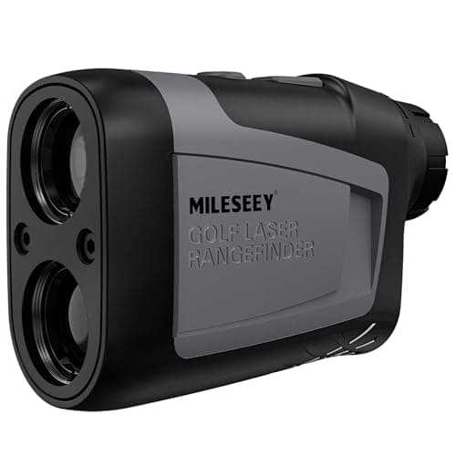 Image of MiLESEEY Golf Range Finder with Slope, 1100Yards, ±0.5yard Accuracy, Flag Lock with Vibration, Legal for Tournament Play, Scan Measurement for Golfers, Carrying Case, Free Battery