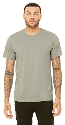 Image of Unisex Jersey Short-Sleeve T-Shirt - HEATHER STONE - S