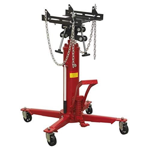 Image of Sealey 800Ttj Transmission Jack 0.8Tonne Vertical Telescopic