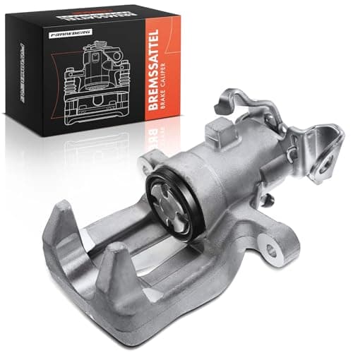 Image of Frankberg Brake Caliper Disc Brake Rear Left Aluminium Compatible with Clio III BR0/1 CR0/1 Clio III Grandtour KR0/1 Clio III Box SB SR Replace# 7701208361