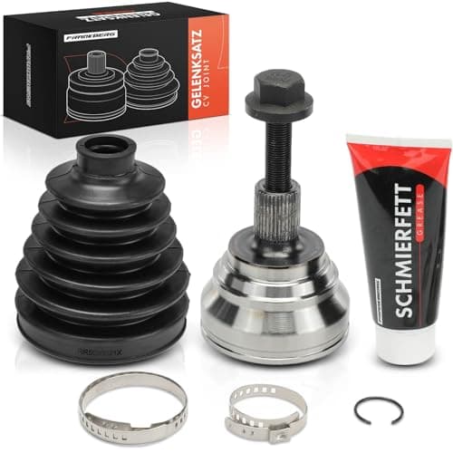 Image of Frankberg Joint Kit Drive Shaft wheel side Front Compatible with A3 8P1 1.2L-1.6L 2007-2012 Golf VI 5K1 1.2L 2008-2012 Passa.t 362 1.4L-1.6L 2010-2014 Replace# 5M0498099