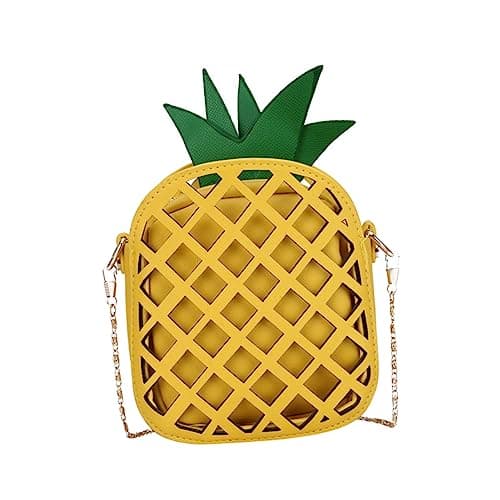 Image of COLLBATH Banana Bag Women Single Shoulder Crossbody Bag Pu Leather Fruit Clutch for Work School Shopping Daily Accessories