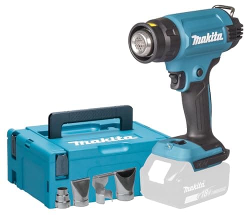 Image of Makita DHG181ZJ 18V Li-ion LXT Heat Gun supplied in a Makpac Case – Batteries and Charger Not Included