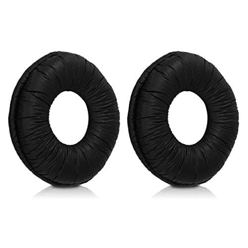 Image of kwmobile 2x Headphone EarpPads for Sony MDR-ZX110 / MDR-ZX310/ MDR-ZX330 Replacement Ear Pads - Headphone Ear Covers - Black