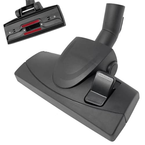 Image of Duraspares Floor Brush Head 32mm Tool for Henry Hetty Numatic Vacuum Cleaner Replacement Hoover Wheeled Attachment 280mm Wide Carpet & Hard Surfaces