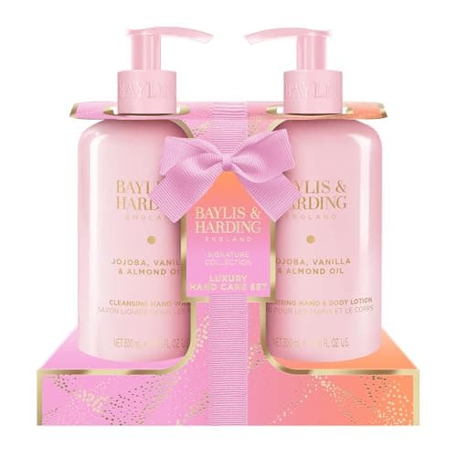 Image of Baylis & Harding Jojoba, Vanilla & Almond Oil Luxury Hand Care Gift Set - Vegan Friendly