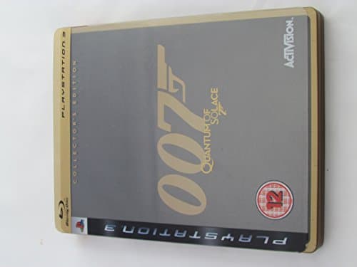 Image of 007 quantum of solace ps3 playstation 3 steel book collectors edition