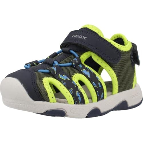 Image of Geox Baby Sandal Multy BOY B, Pistachio/Navy, 4.5 UK Child