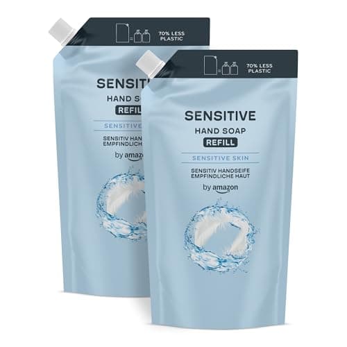 Image of by Amazon Sensitive Hand Soap Refill, 2 x 1000ml