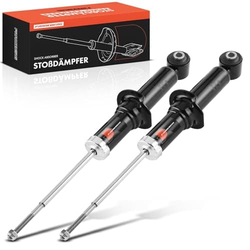 Image of Frankberg 2x Shock Absorber Strut Rear Left Right 435mm Gas pressure Compatible with 159 939 159 Sportwagon 939 Spider 939 Brera 939 Replace# 341702, E1366