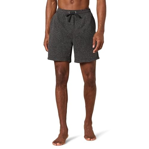 Image of Amazon Essentials Men's Lightweight Sweat Shorts (Available in Big & Tall), Charcoal Heather, XS