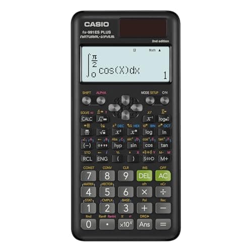 Image of Casio fx-991ES Plus 2 Scientific Calculator with 417 Functions and Display, Natural