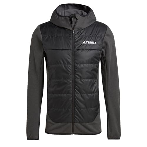 Image of adidas Men's Terrex Multi Hybrid Insulated Hooded Jacket, Black, S