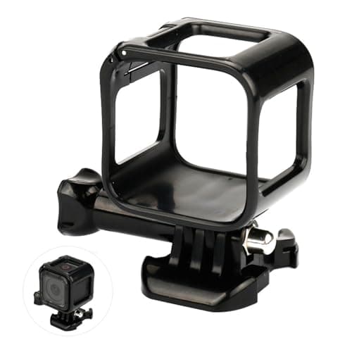 Image of Generic Protective Frame for GoPro Hero 4 Session Black Action Camera Case Plastic Frame Mount Screen Protector Protective Frame for GoPro Hero 4 Session Not Water Resistant