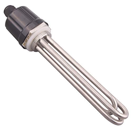 Image of DERNORD 220V 3000W 1-1/4 Inch Heating Element 3U Type Electrical Brewing Water Heater BSP Thread Stainless Steel Flange