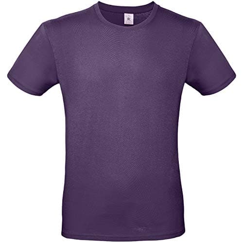 Image of B&C Mens #E150 Tee - Radiant Purple - XS