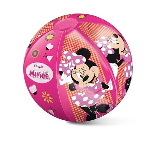 Image of Mondo Toys 16968 Minnie Beach Ball Inflatable Ball for Children from 2 Years 50 cm