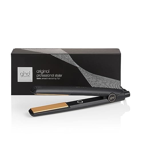 Image of ghd Original Hair Straightener & Styler (Upgraded) - For Sleek, Smooth & Soft Styles with Enhanced Shine, No Extreme Heat Damage - For All Hair Types - (UK Plug)