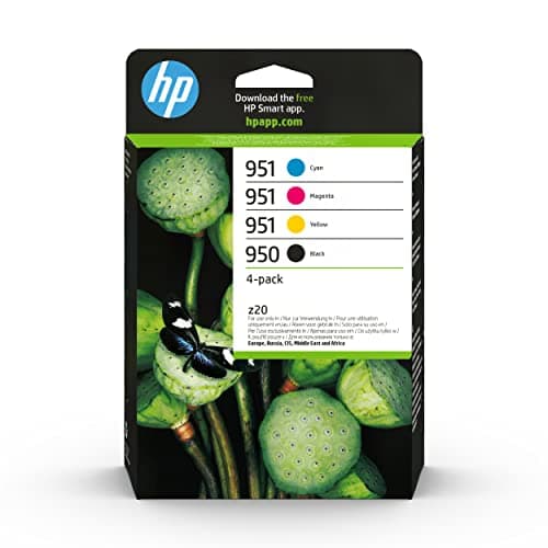 Image of HP 950/951 Black/Cyan/Magenta/Yellow Original Ink Cartridges Multipack (6ZC65AE) - Works with HP OfficeJet Pro 251, 276, 8100, 8600, 8610, 8616, 8620, 8640, 276dw