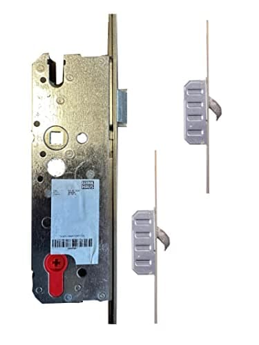 Image of Winkhaus Cobra Door Lock 2 Hook 45mm Backset 20mm Radius Key Operated