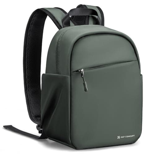 Image of K&F CONCEPT Camera Backpack,DSLR Photography Camera Bag Camera Case Compatible for Canon/Nikon/Sony/DJI Mavic Drone Green