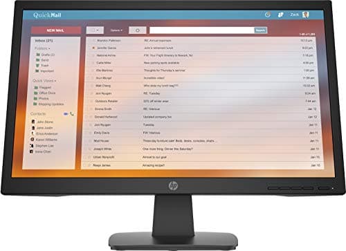 Image of HP P22v G4 54.6 cm (21.5") 1920 x 1080 Pixels Full HD Black (Renewed)