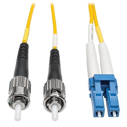Image of Tripp Lite 50M Duplex Singlemode SSF 8.3/125 Fiber Patch Cable (LC/ST) 164' (N368-50M)