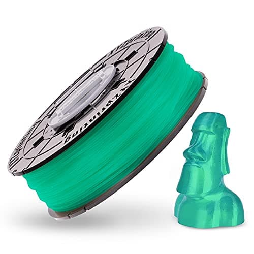 Image of XYZprinting PLA Filament, 1.75 mm, 600 g NFC Spool, Clear Green, RFPLCXEU04G