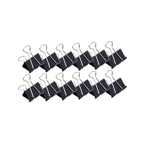 Image of MAUL 21332-90 Foldback Clip Black Width 32 mm Clamp Width 13 mm
