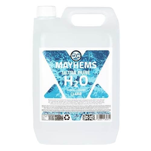 Image of Mayhems - Ultra Pure H2O PC Coolant - Computer Water Cooling Fluid - Liquid Cooling, Distilled, High Purity, Low Electrical Conductivity, 5 Litre