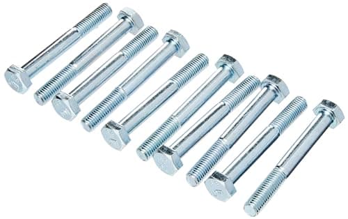 Image of ForgeFix High Tensile Bolts | M10 x 80mm | Zinc Plated | Bag 10