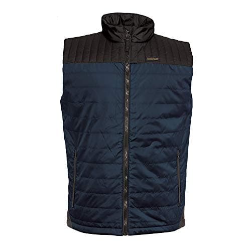 Image of Caterpillar Mens Squall Quilted Insulated Vest Body Warmer