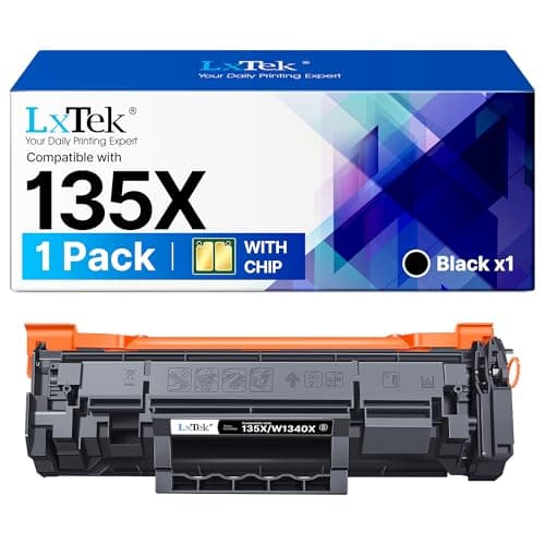 Image of LxTek 135X Toner Cartridge [With Chip] for HP W1350X W1350A 135X 135A High Yield Compatible for HP Laserjet M207dw M209 Pro MFP M234 M234dw M234sdw M234sdn M235sdw Printer (1-Black) Print, Scan, Copy