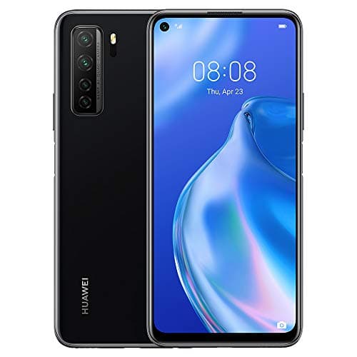 Image of HUAWEI P40 Lite 5G - 128 GB 6.5" Smartphone with Punch FullView Display, 64 MP AI Quad Camera, 4000 mAh Large Battery, 40W SuperCharge, 6 GB RAM, SIM-Free Android Mobile Phone, Dual SIM, Black
