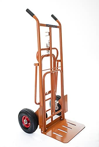 Image of Ollies Trolleys OT1002W4, 3 in 1 Multipurpose Sack Truck,Tough & Versatile,Solid Rubber Tyres Strong 20mm Axle !