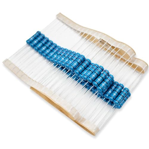 Image of Innfeeltech 50 Pcs 2W 1% Tolerance 2.2 Ohm Metal Film Resistor Resistance for DIY Project and Experiments