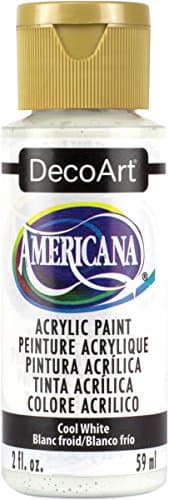 Image of Deco Art Americana Acrylic Multi-Purpose Paint, Cool White, 59 ml (Pack of 1)