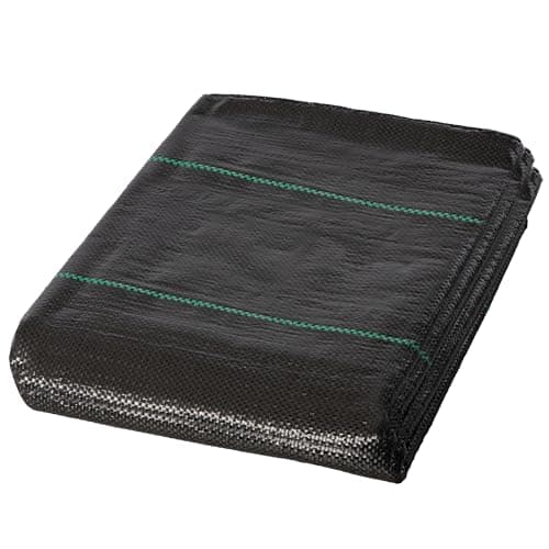 Image of GroundMaster Heavy-Duty Weed Control Membrane 2M x 10M Woven Polypropylene Ground Cover Fabric for Gardens, Landscaping, and Patios | Easy Install Weed Membrane, UV Stabilized, Water Permeable Barrier