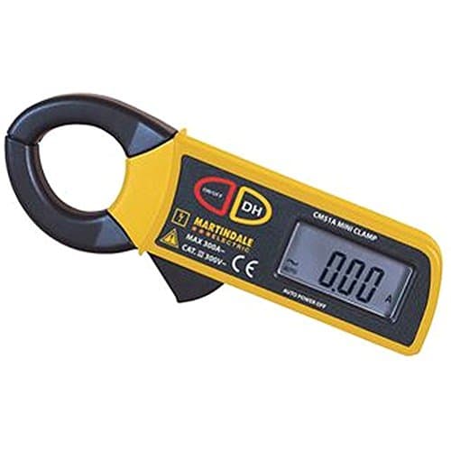 Image of CLAMP METER MINI Test Digital Multimeter, CLAMP METER, MINI, Current Measure AC Max: 300A, DMM Functions: AC Current, Range Selection: Auto,