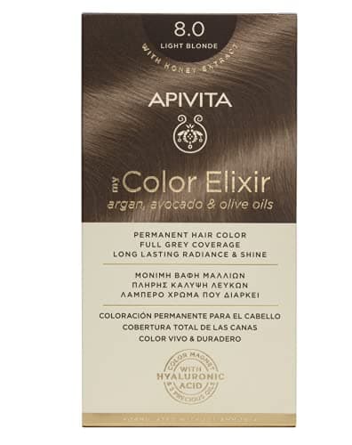Image of Apivita Hair Colourant My Color Elixir 8.0 Light Blonde