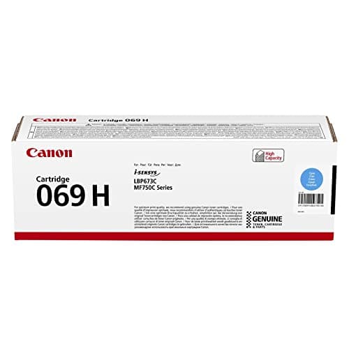 Image of Canon Toner Cartridge 069 H C Cyan