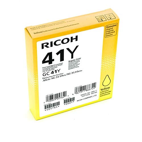 Image of Pentax Ricoh 405764 GC41Y laser toner & cartridge
