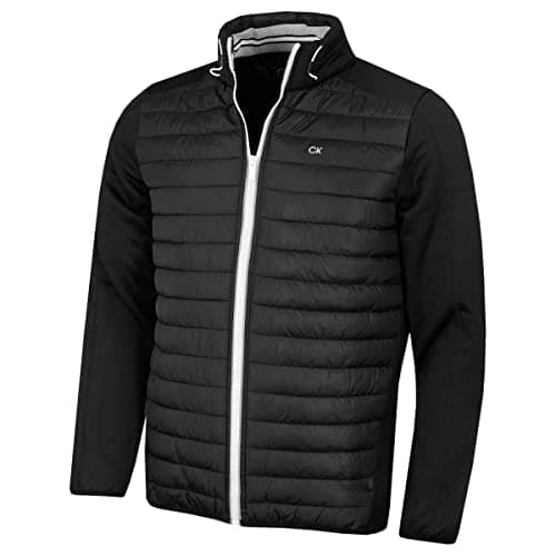 Image of Calvin Klein Mens Hybrid Jacket - Black/Silver - M