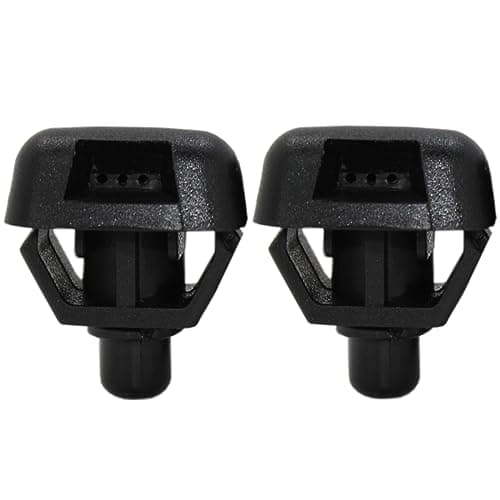 Image of BIAREN 2x Front Windscreen Water Washer Nozzle Spray Jets For Citroen Nemo Peugeot Bipper Fiat Fiorino Qubo Punto Panda 500 Ducato Doblo 735277664 6438J0