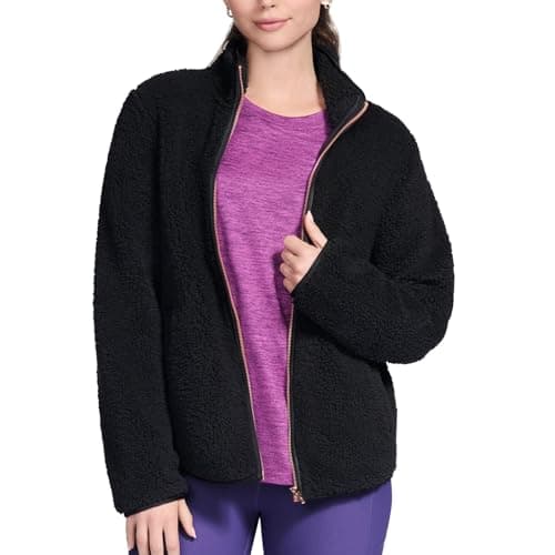 Image of Skechers Women's Skech-Sherpa Jacket Black